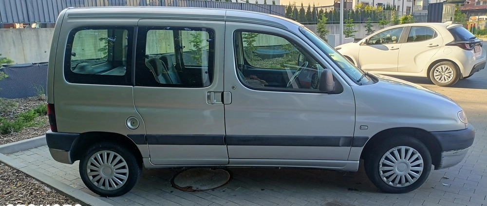 Peugeot Partner cena 4550 przebieg: 376000, rok produkcji 2000 z Wrocław małe 742